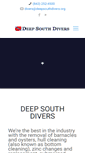 Mobile Screenshot of deepsouthdivers.org